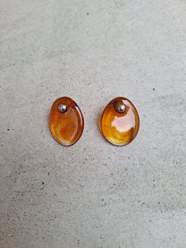 Vanessa Schindler /  BO DROP - marbré orange 15