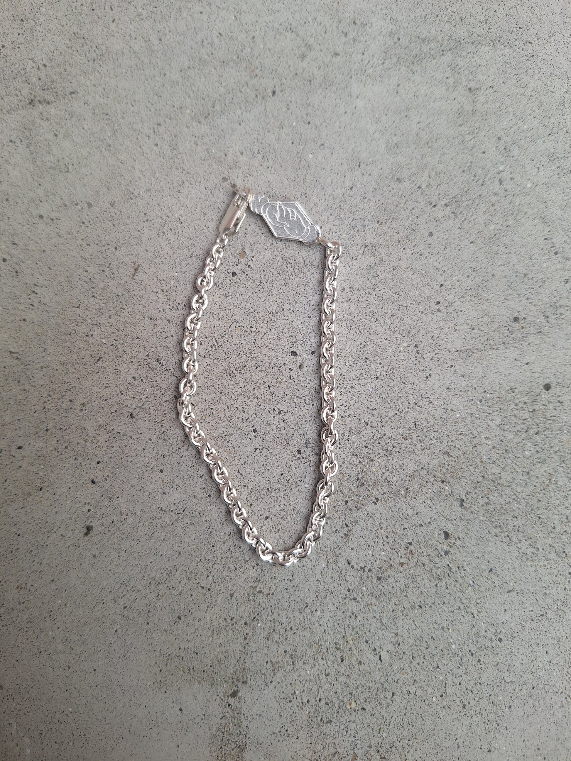Bracelet chaîne - petit pois