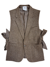 RE/Papa's Blazer à noeuds - n°76 chevron brun