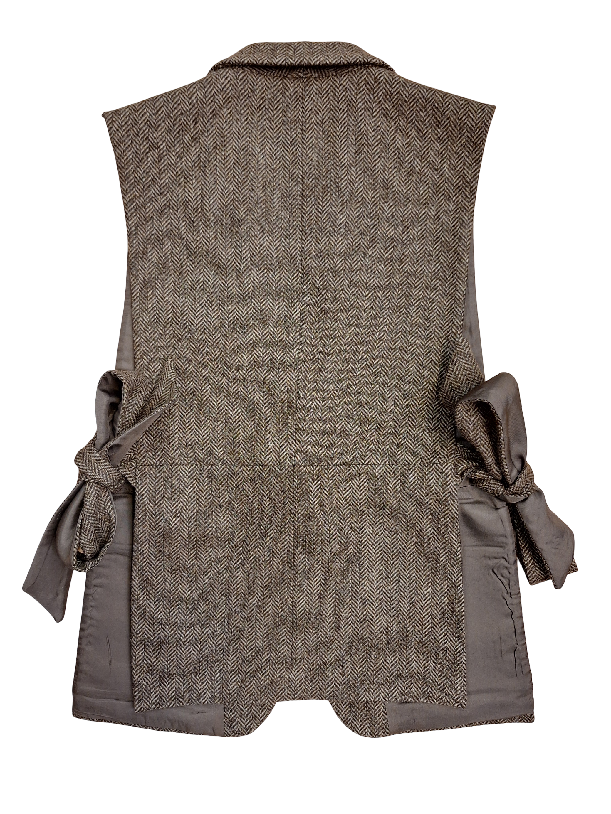 RE/Papa's Blazer à noeuds - n°76 chevron brun