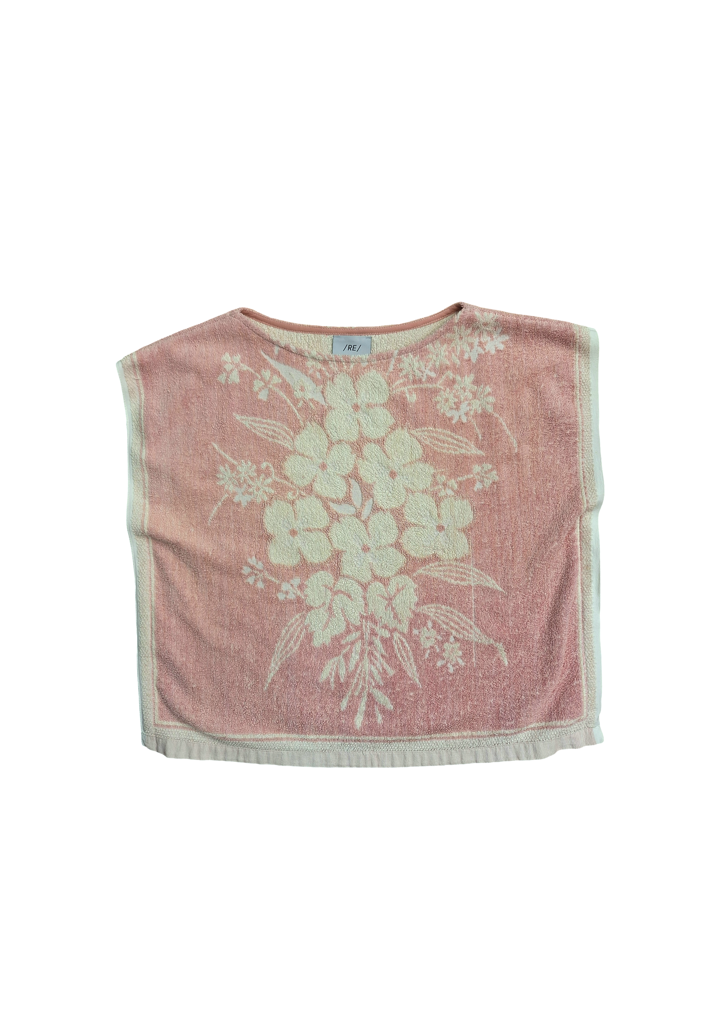 RE/Terry / Top Taie tissu éponge - N°1 rose