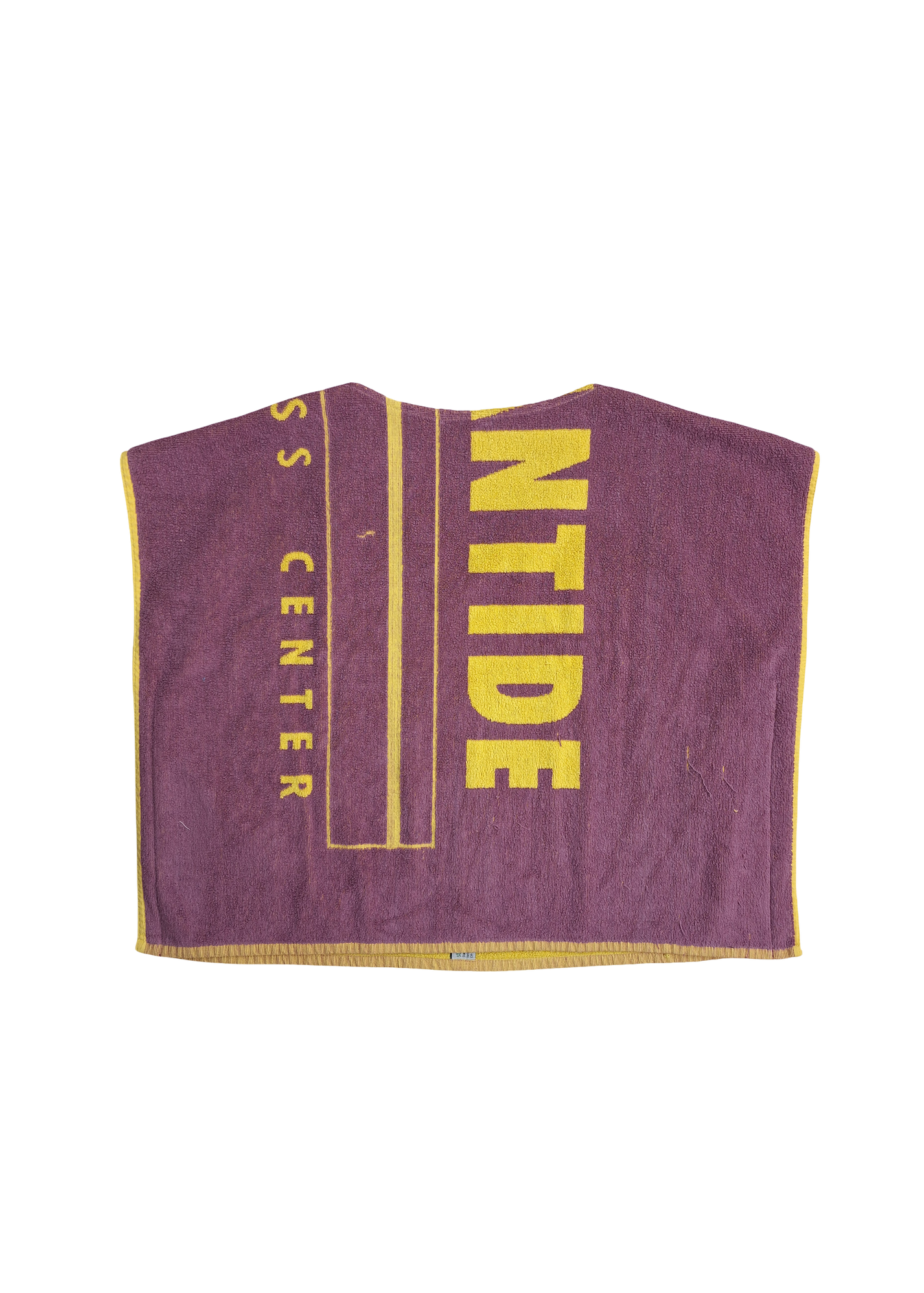 RE/Terry / Top Taie tissu éponge - N°2 violet et jaune