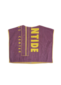 RE/Terry / Terry pillowcase - No. 2 purple and yellow