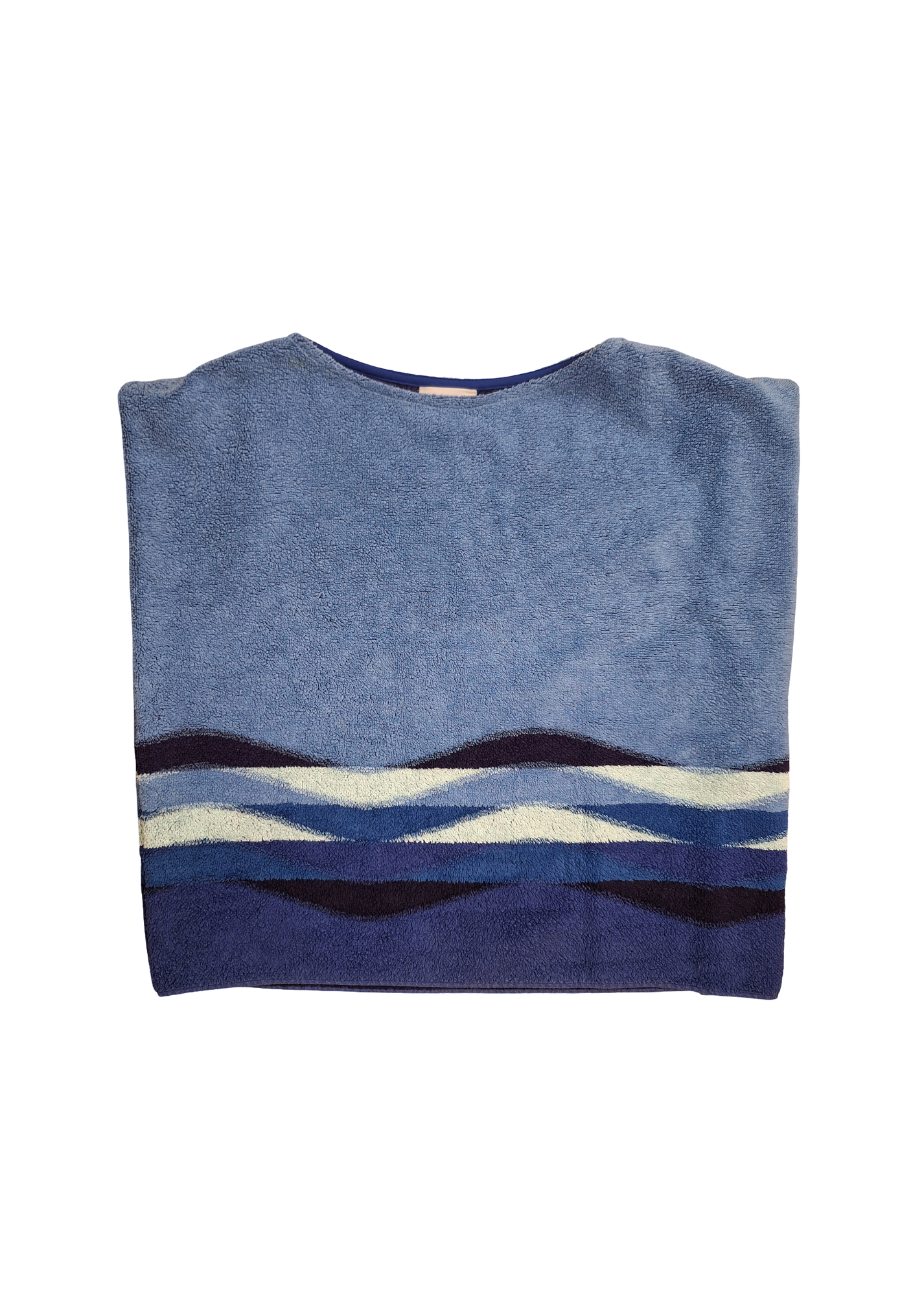 RE/Terry / Top Taie tissu éponge - N°3 camaïeu bleu