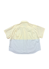 RE/Papa's shirt / Chemise manches courtes - n°6 carreaux jaune