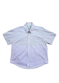 RE/Papa's shirt / Chemise manches courtes - n°7 carreaux violet