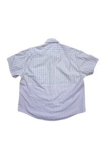 RE/Papa's shirt / Chemise manches courtes - n°7 carreaux violet