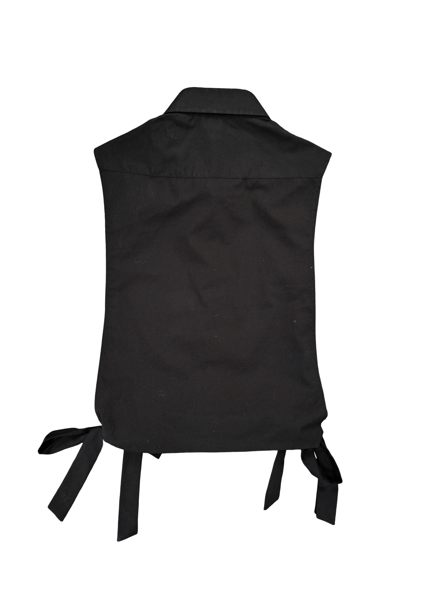 RE/Papa's shirt / Cropped shirt with knots, no. 38