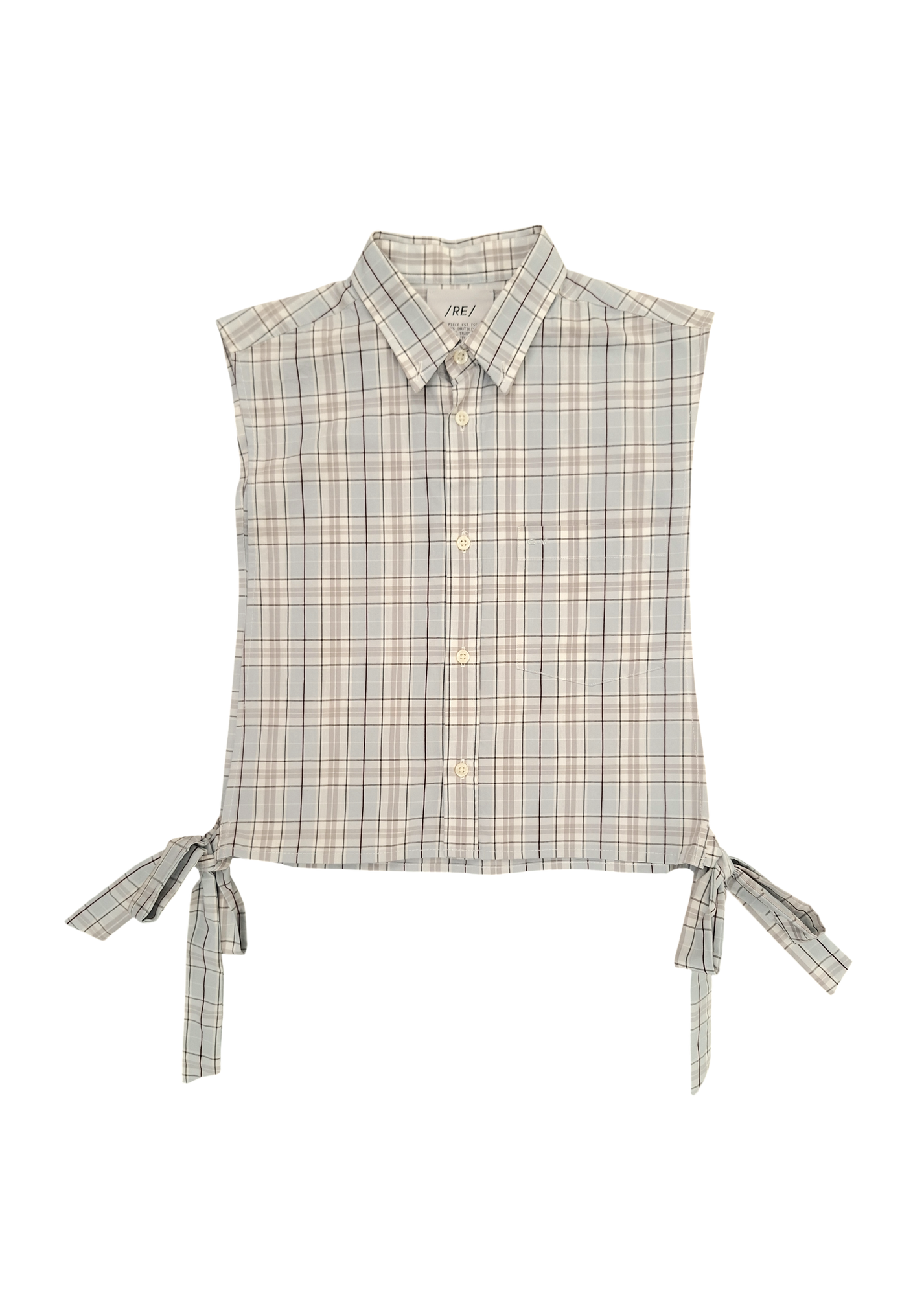 RE/Papa's shirt / Chemise crop nœuds - n°40