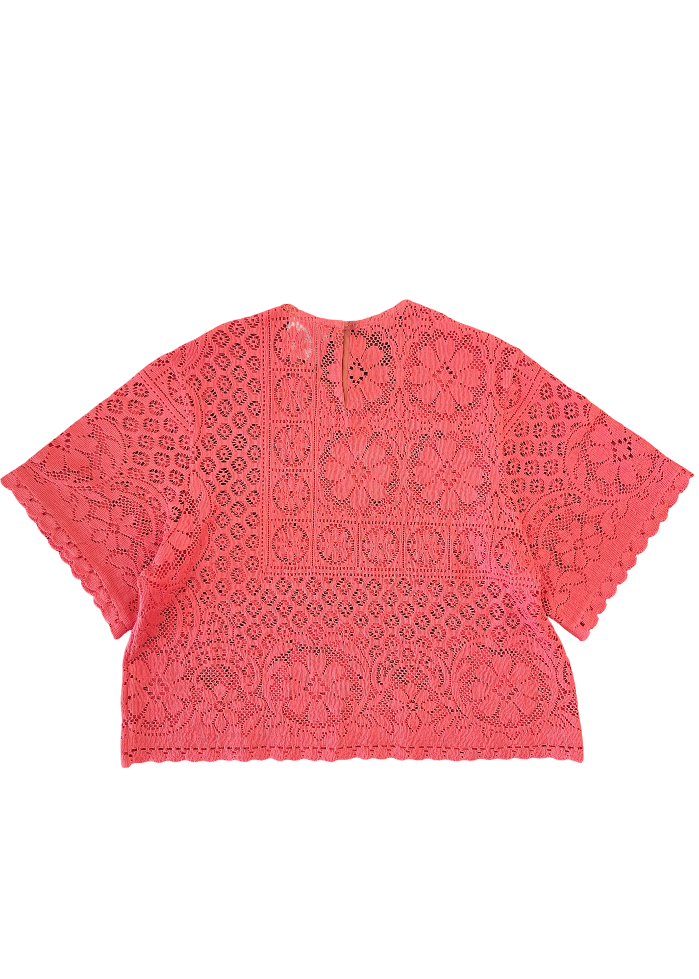 RE/Maison / Top Goutte Dentelle - n°93 corail