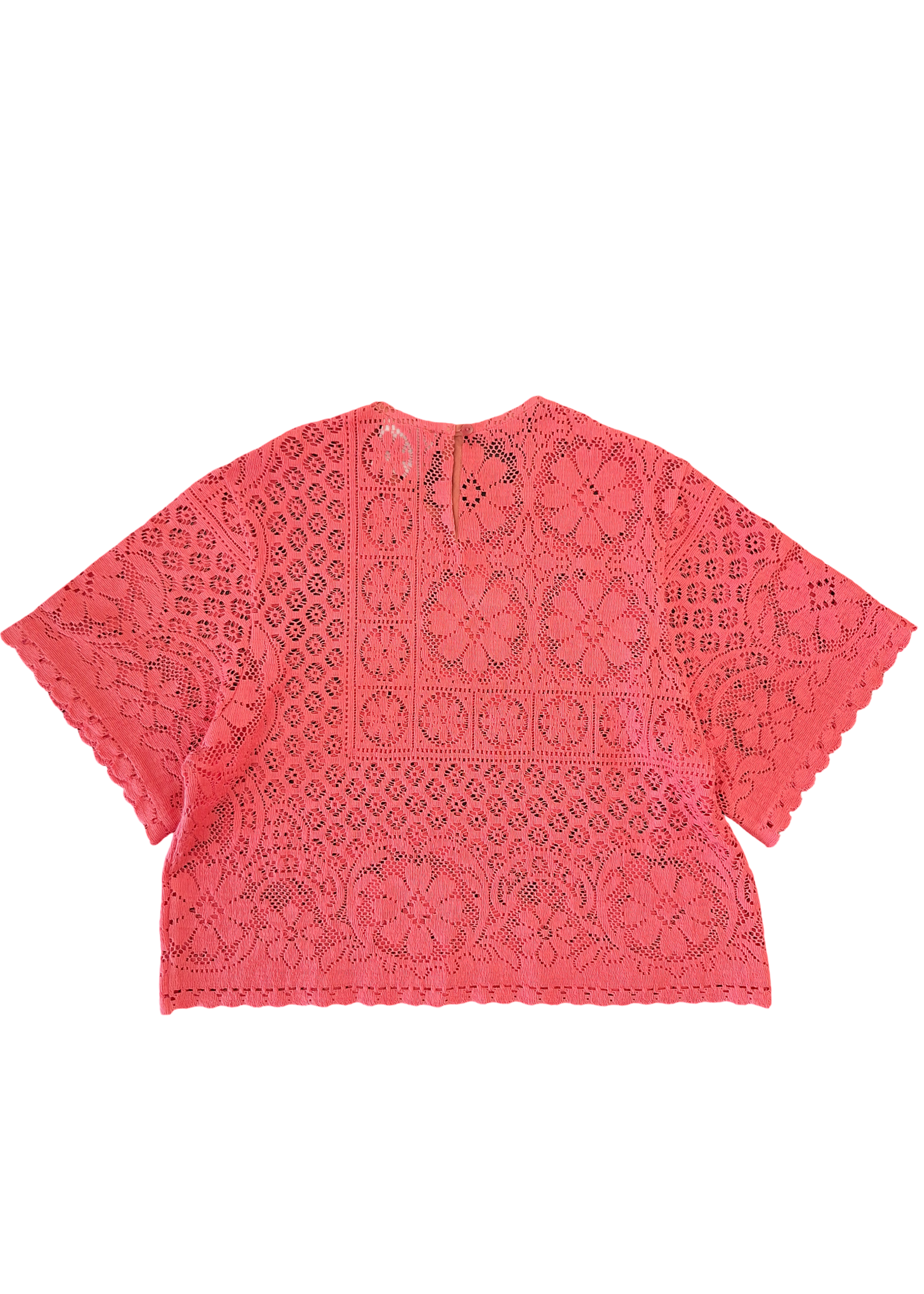 RE/Maison / Top Goutte Dentelle - n°93 corail