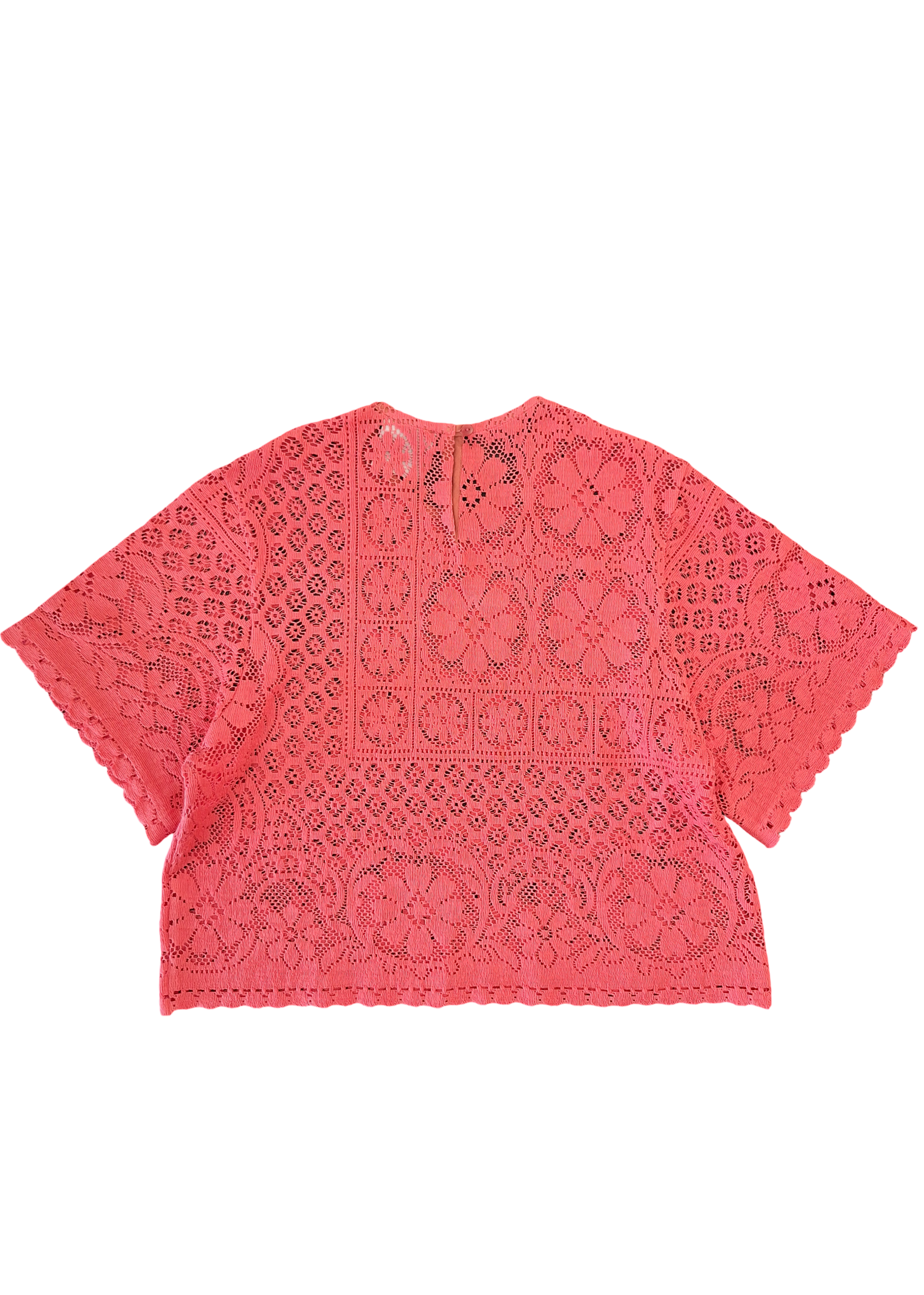 RE/Maison / Top Goutte Dentelle - n°93 corail