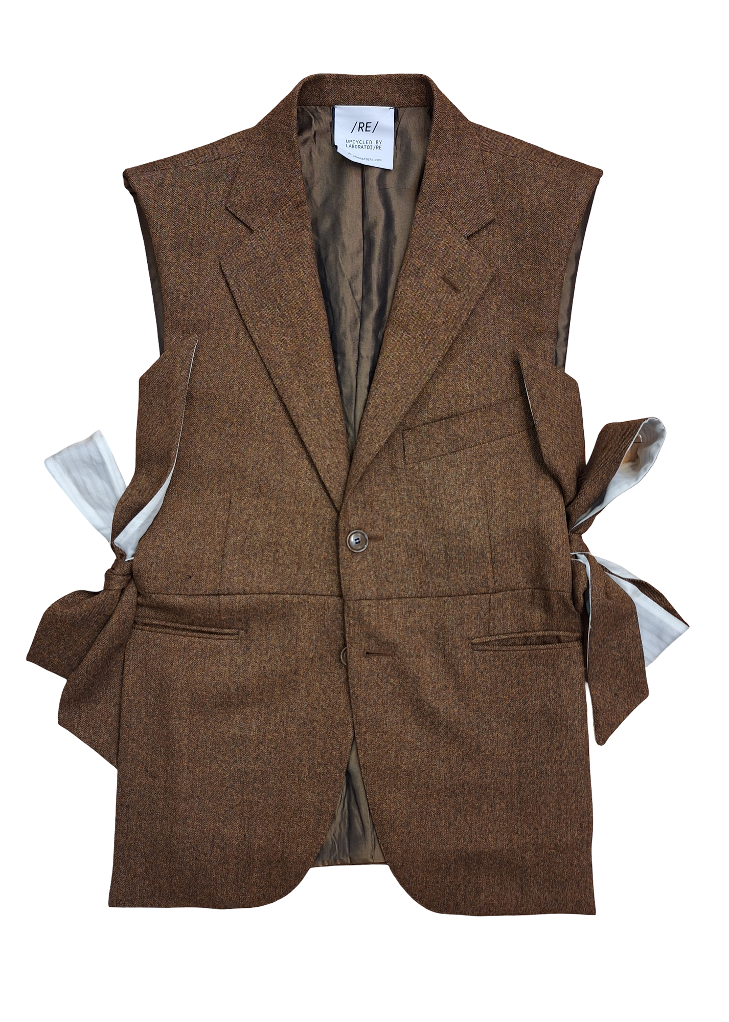 RE/Papa's Blazer à noeuds - n°84 caramel