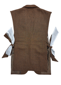 RE/Papa's Blazer à noeuds - n°84 caramel