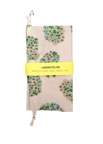 LABO / Pochette à livre, repas, vrac, maillot - fleurs