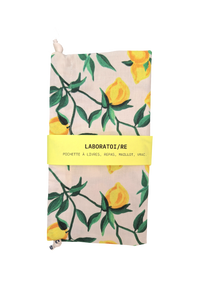 LABO / Pochette à livre, repas, vrac, maillot - citron