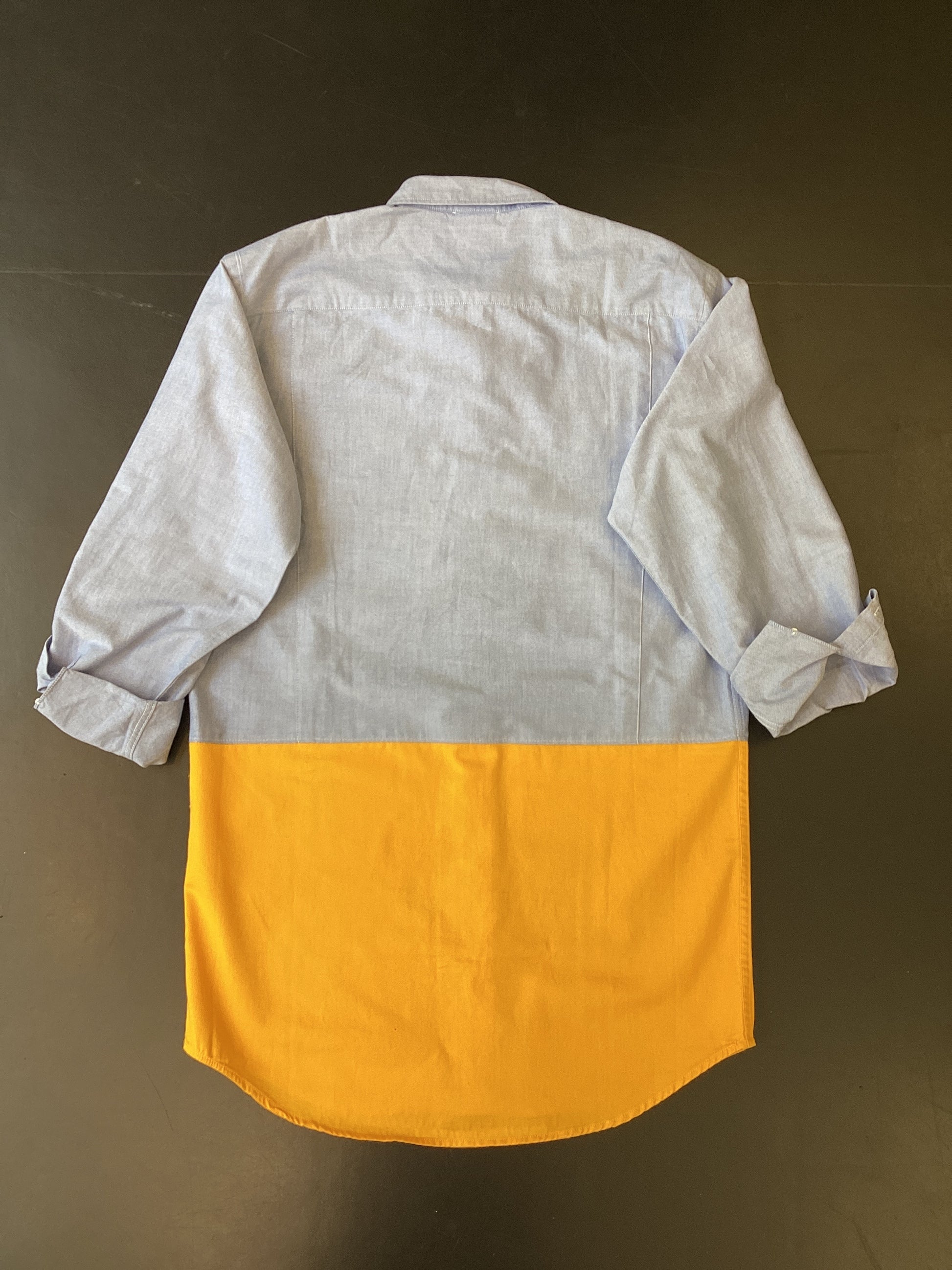 RE/Papa's shirt / Robe N°49 jeans/jaune