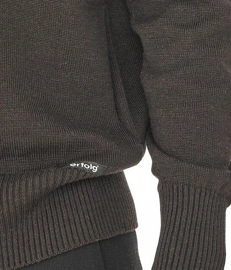 ERFOLG H / Pull Men&#39;s Troyer - café noir