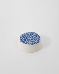 Maly Jdahim / porte-savon grand rond - bleu moyen