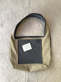 Sac 01 - réversible avec poche, noir/kaki