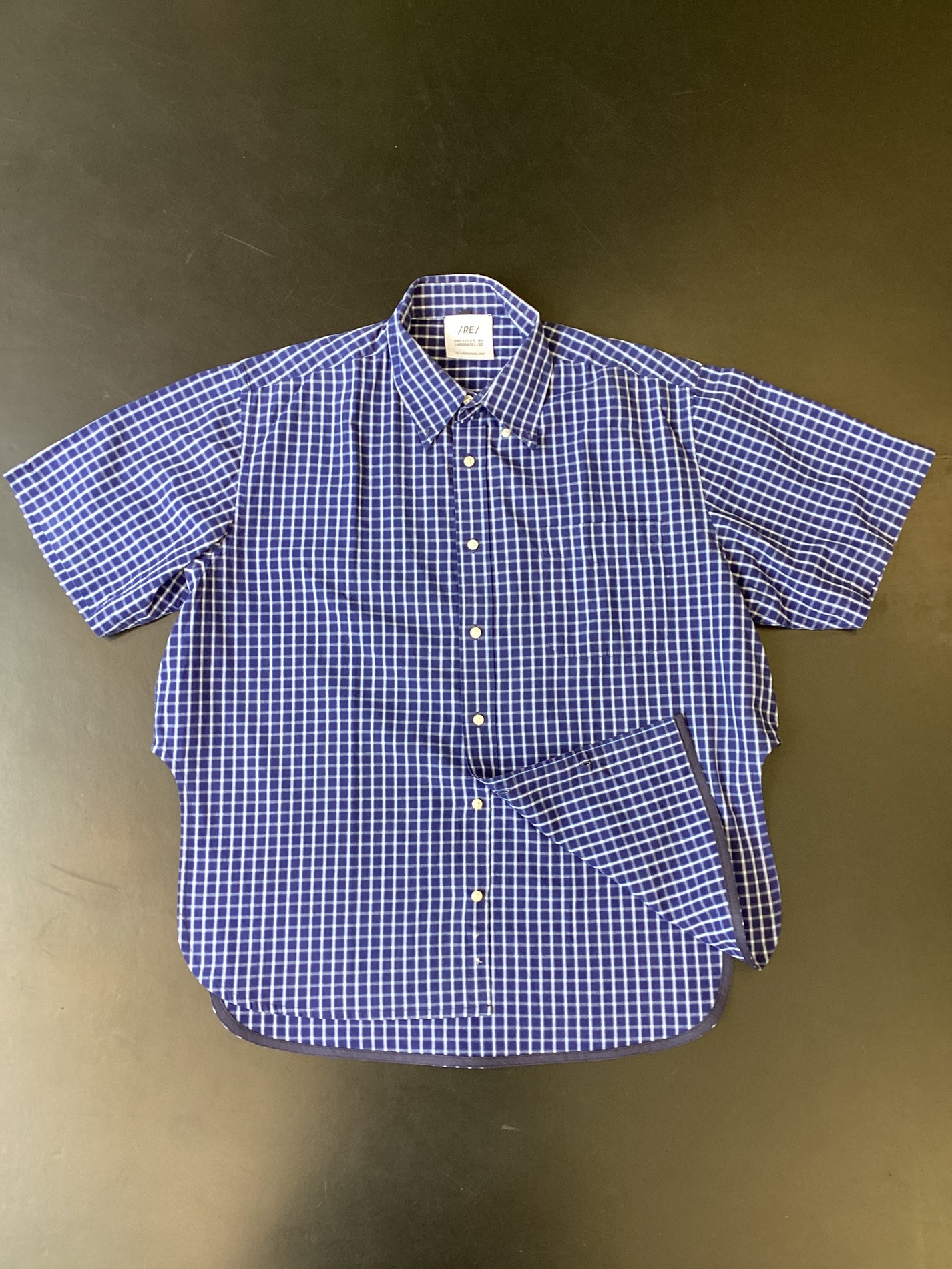 RE/Papa's shirt / Chemise DMC - Bleu carreaux n°6