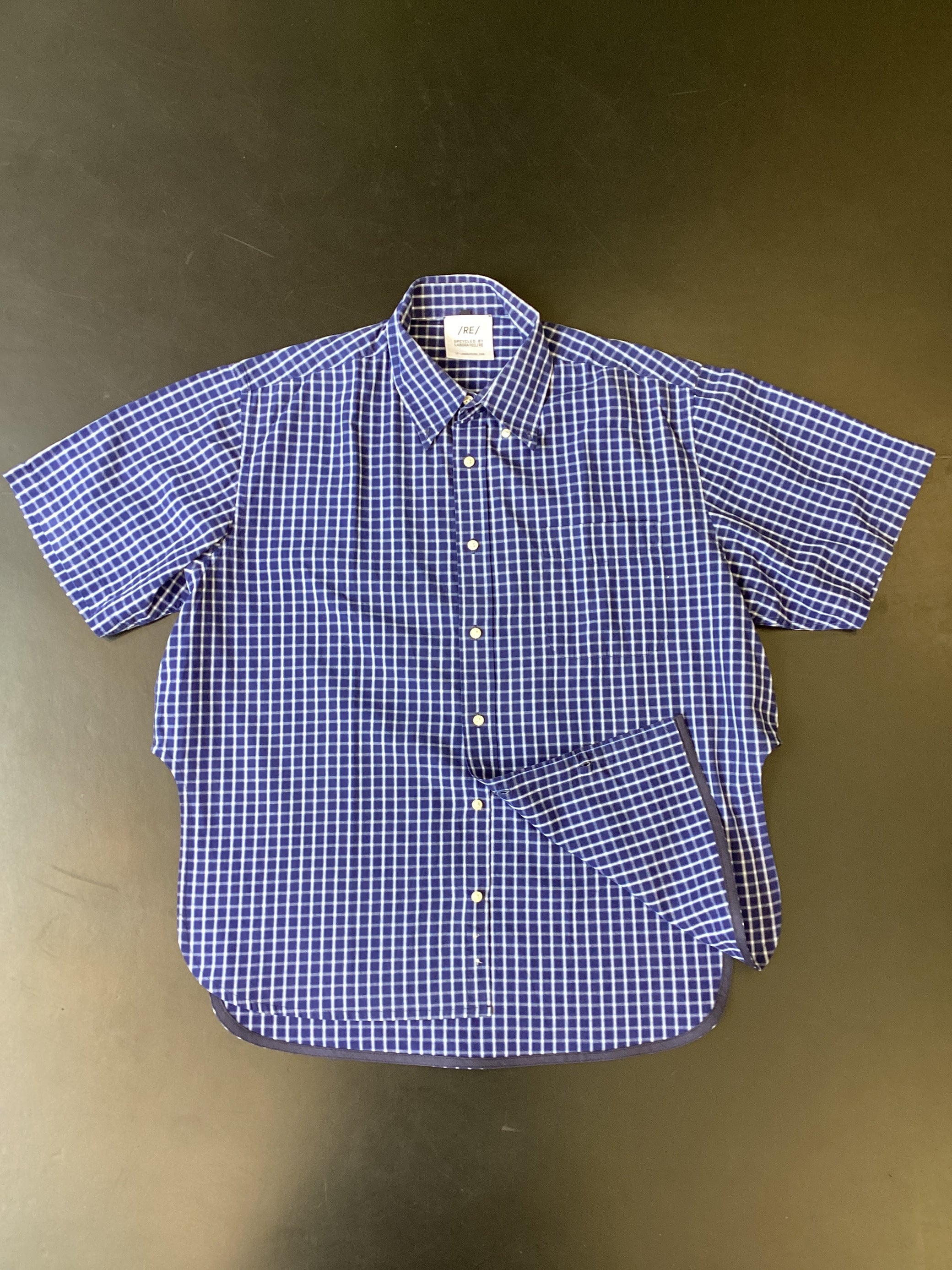 RE/Papa's shirt / Chemise DMC - Bleu carreaux n°6