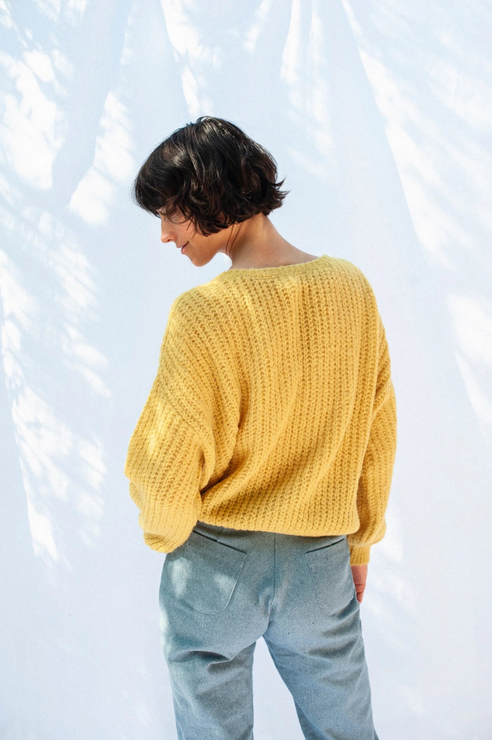 Jungle Folk /  Cardigan Vega - Daffodil Yellow