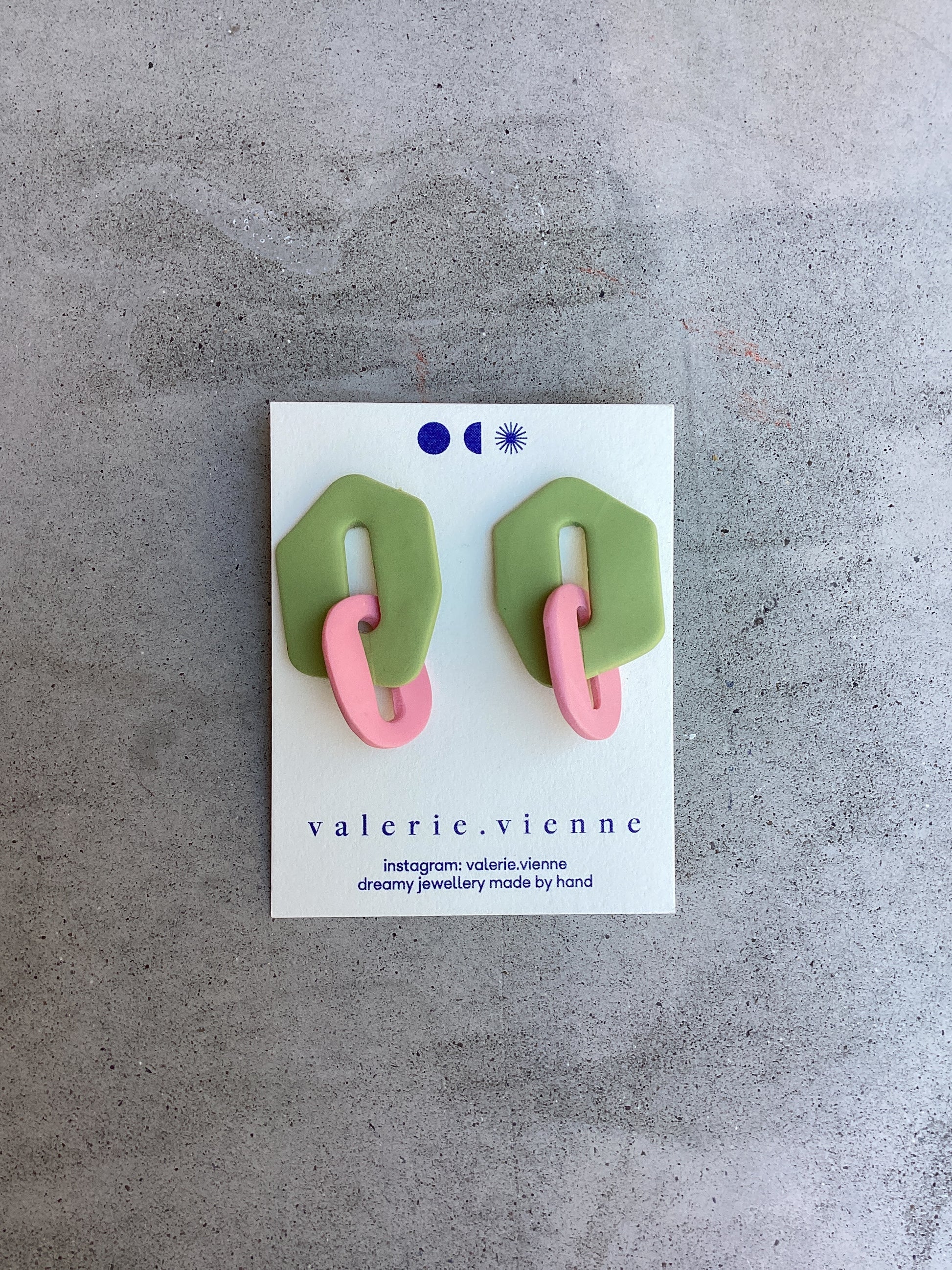valerie vienne / Emma - pistache + rose