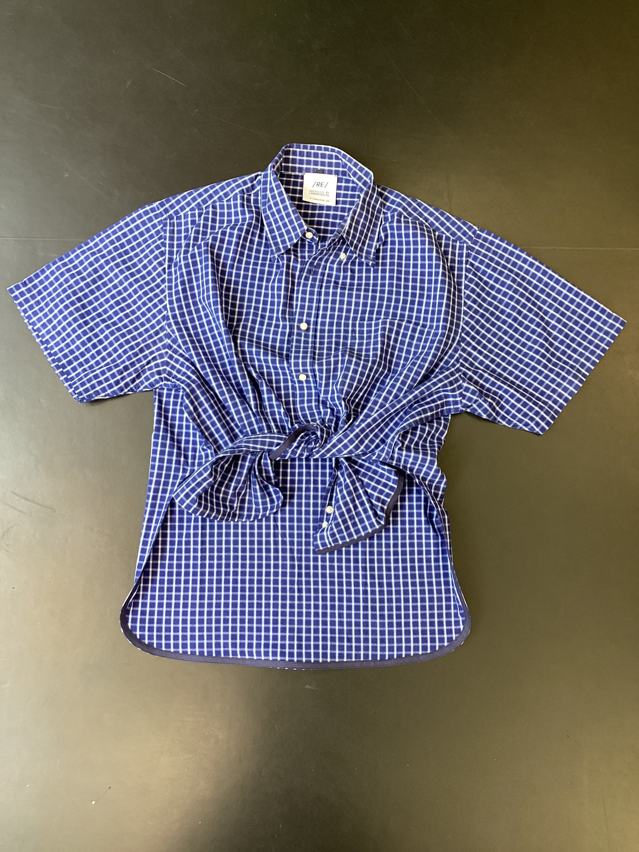 RE/Papa's shirt / Chemise DMC - Bleu carreaux n°6