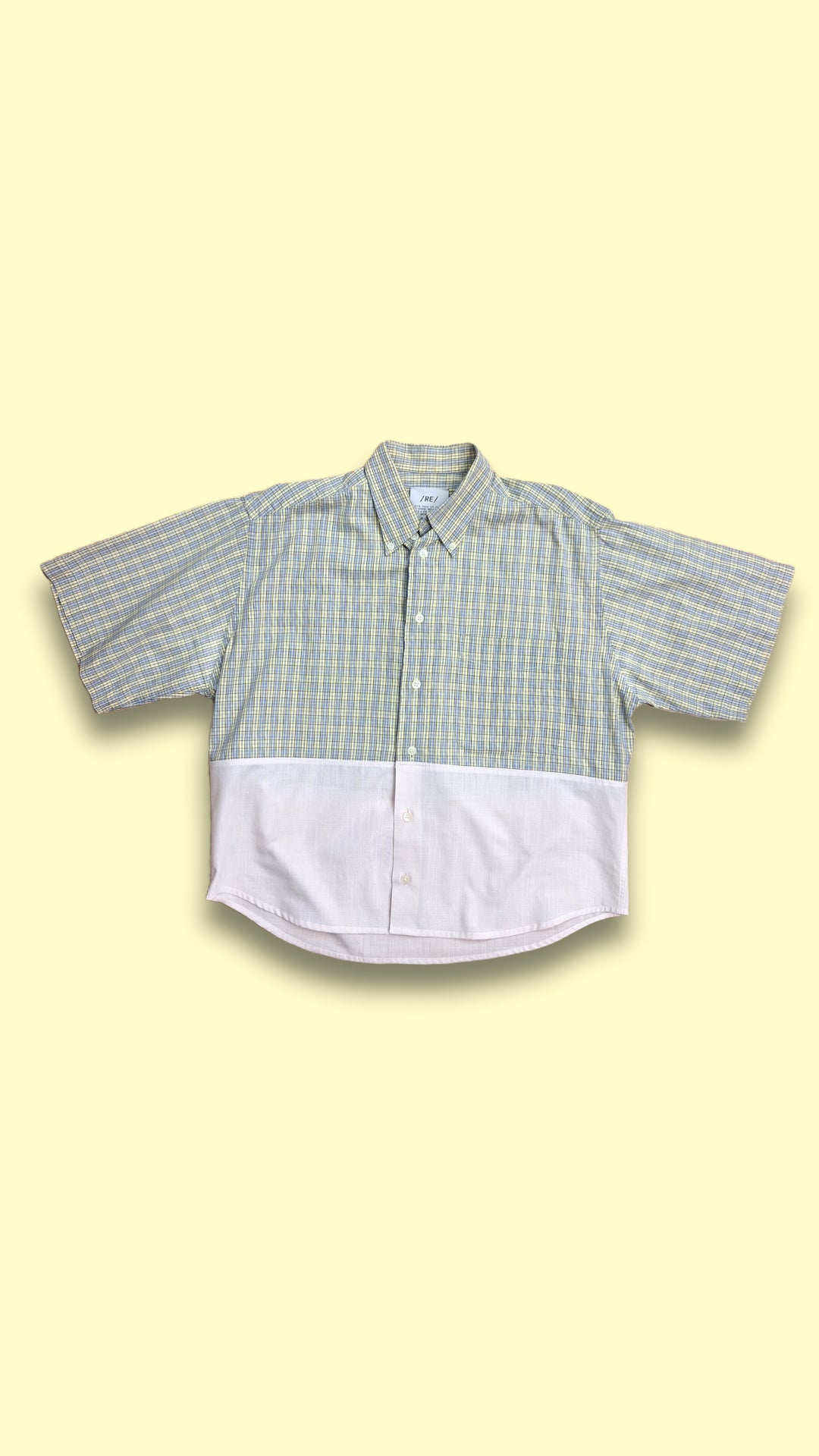 RE/Papa&#39;s shirt / Chemise, n°11 carreaux/rose/beige