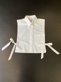 RE/Papa's shirt / Chemise crop nœuds - n°35 blanc