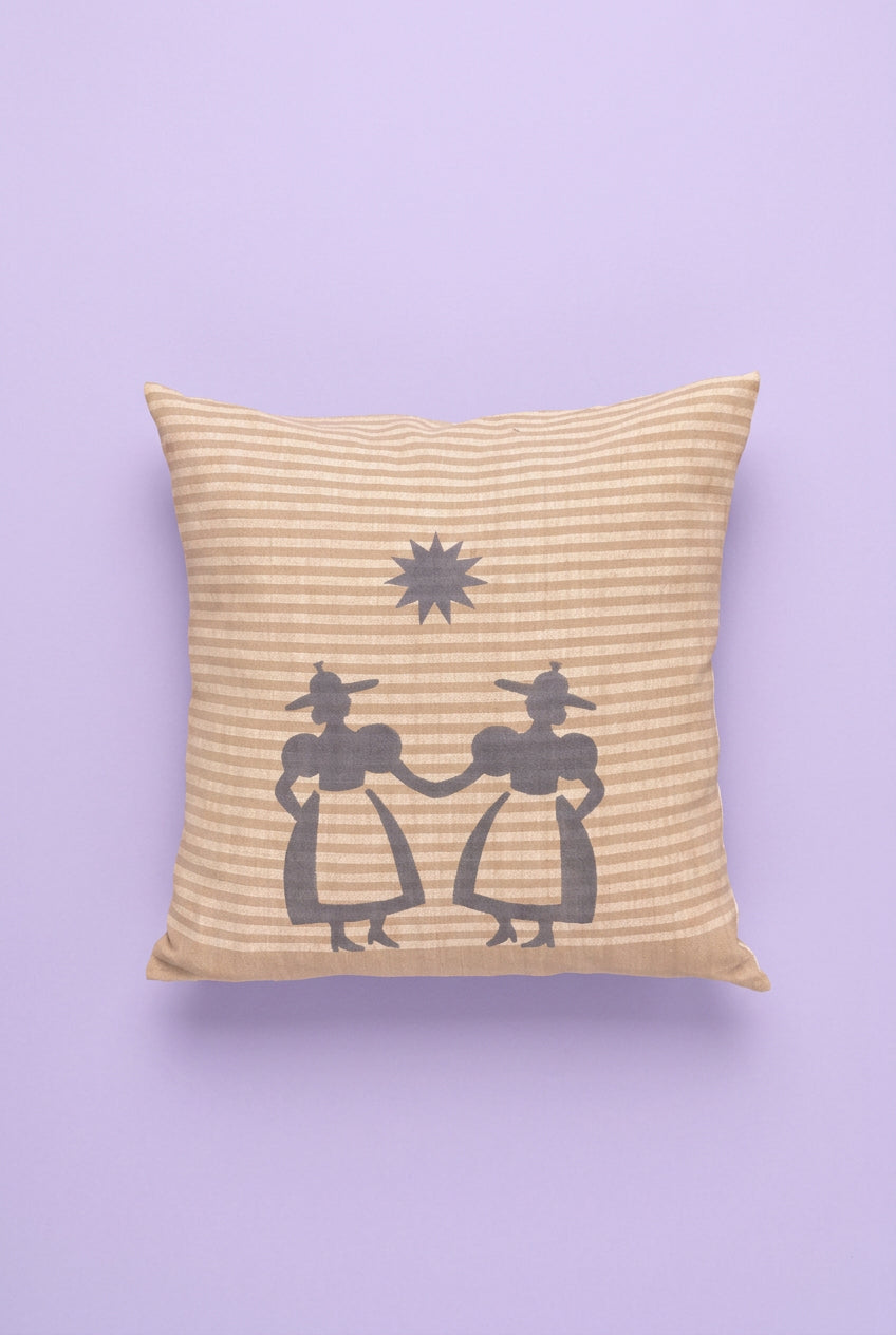 Laboratoi/RE x stéphanie bircher / petit coussin VAUDOISES - 1
