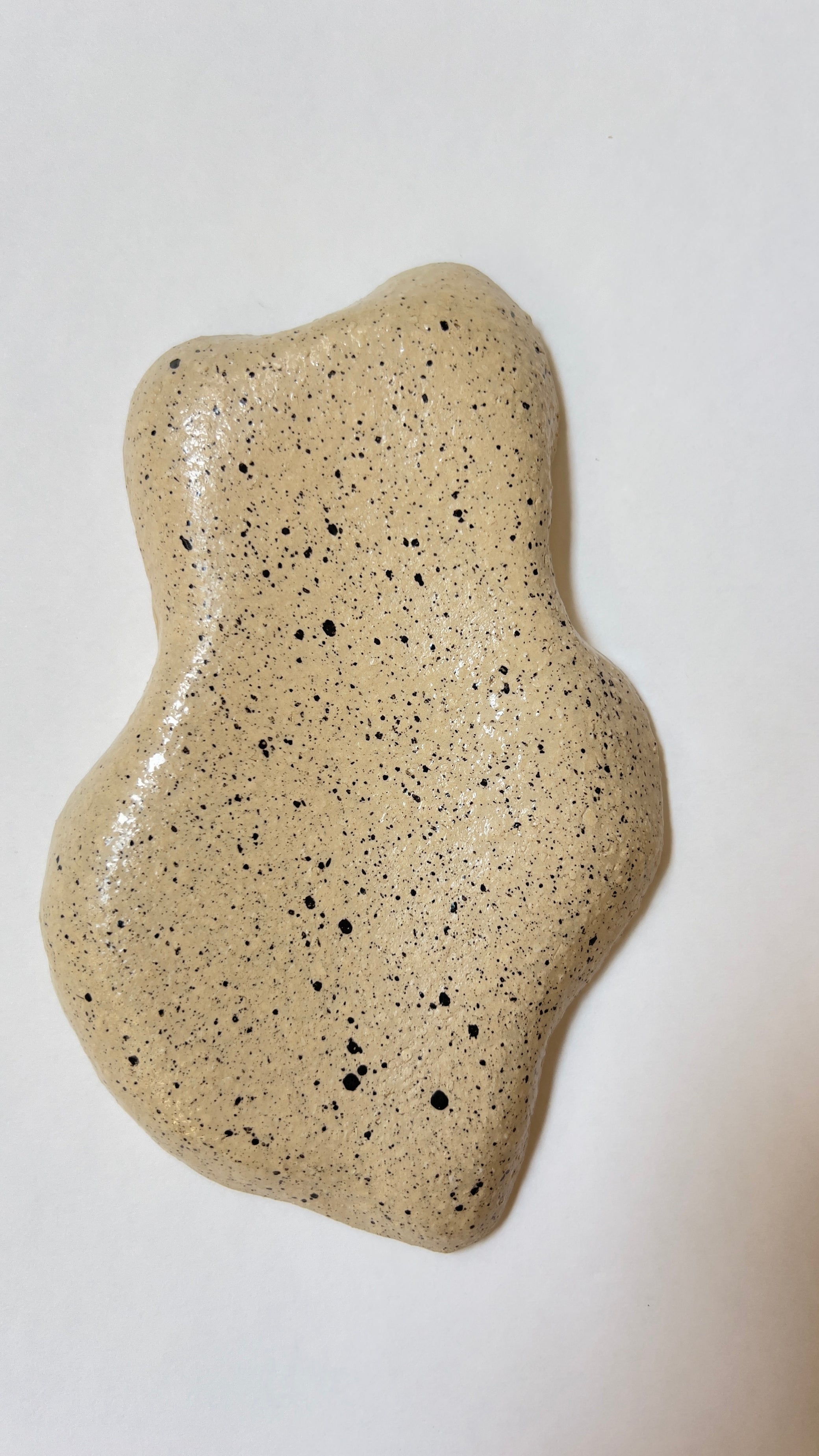 Glay Studio / Porte-savon - beige à pois noirs