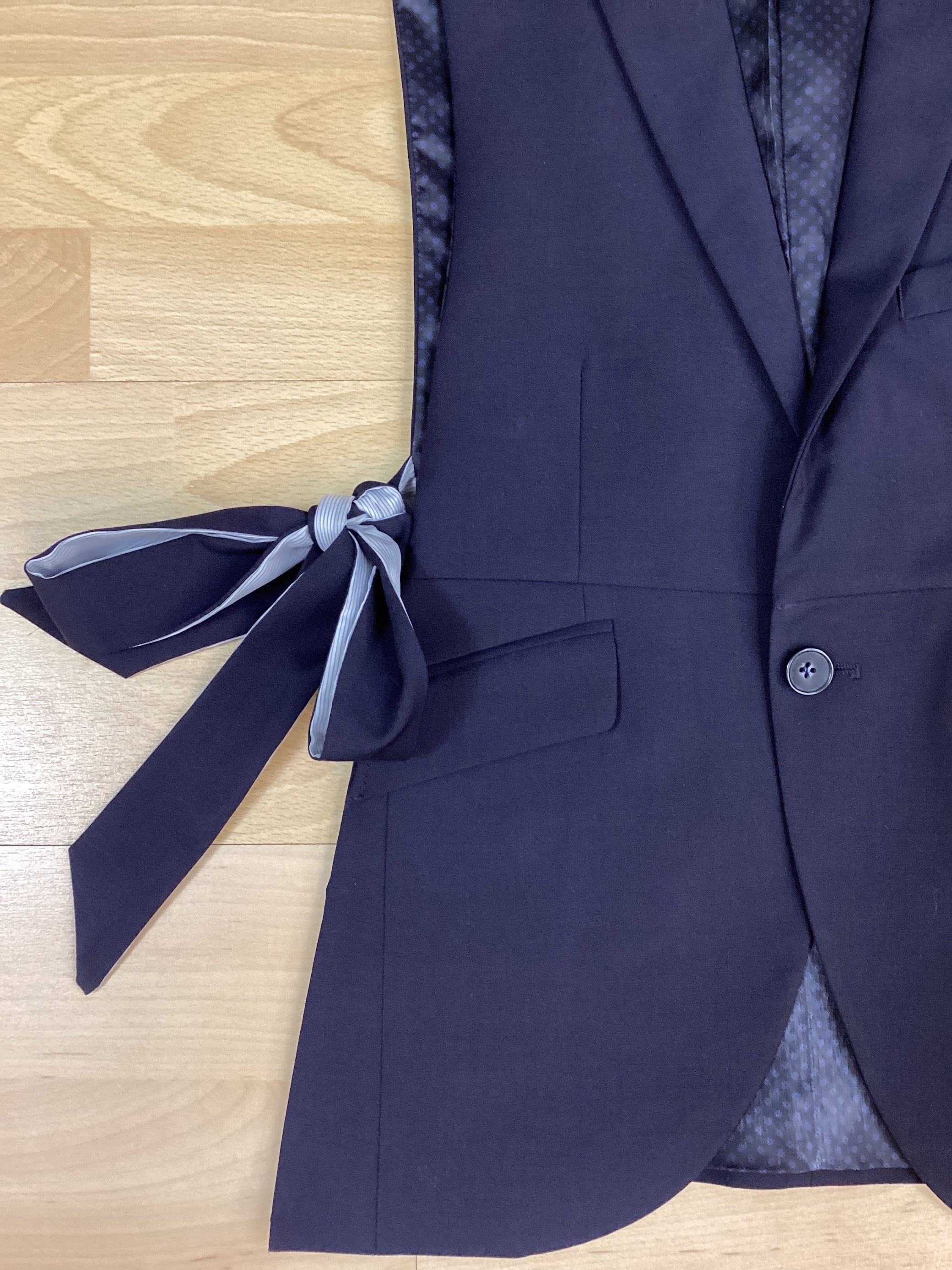 RE/Papa's Blazer à noeuds - n°85 marine