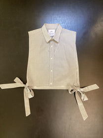 RE/Papa's shirt / Cropped shirt with knots, no. 34 white