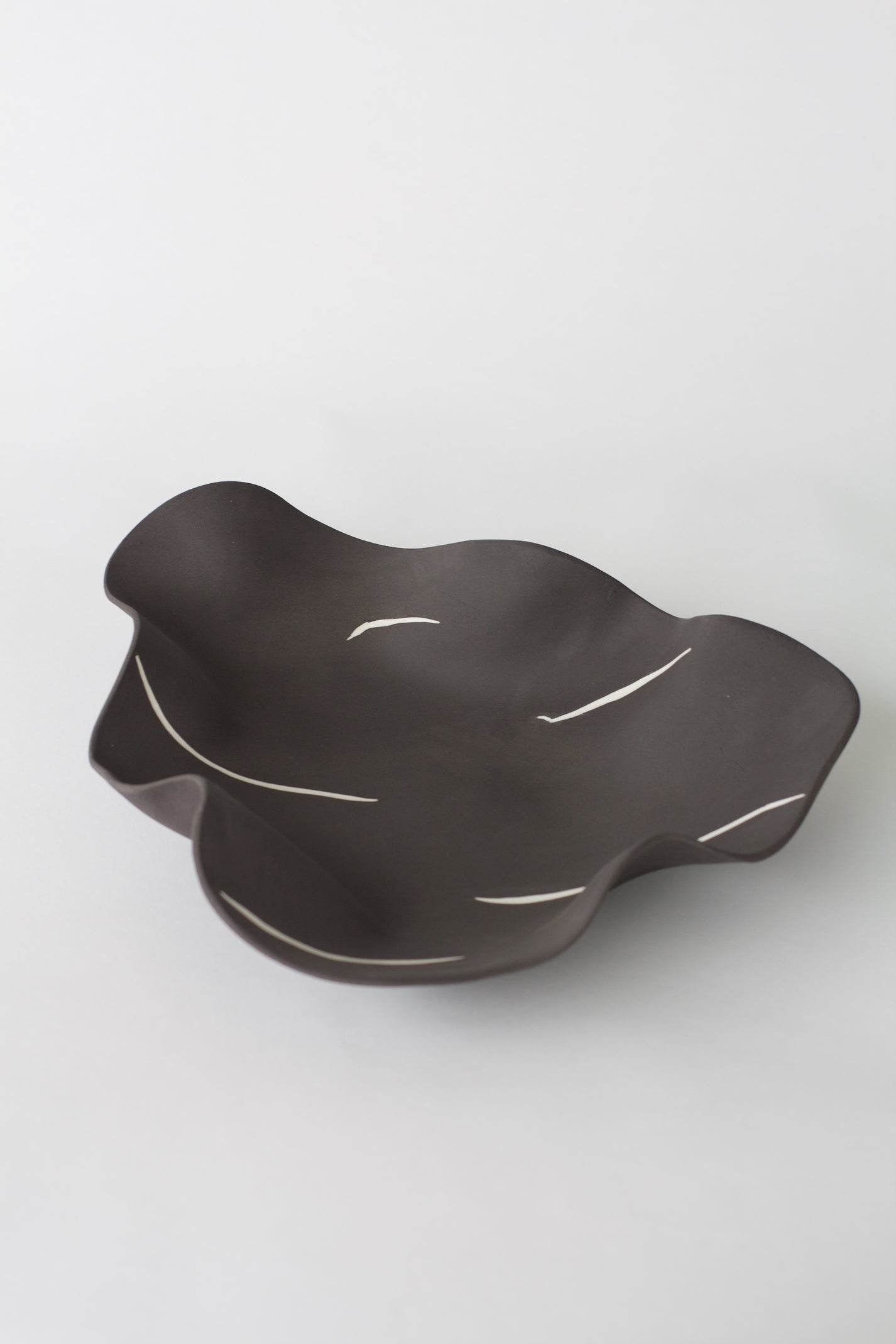 Glay Studio / grand plat - noir