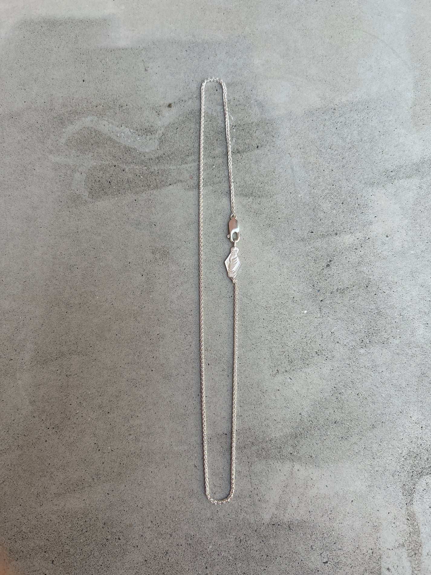 Collier chaîne large - Tresse