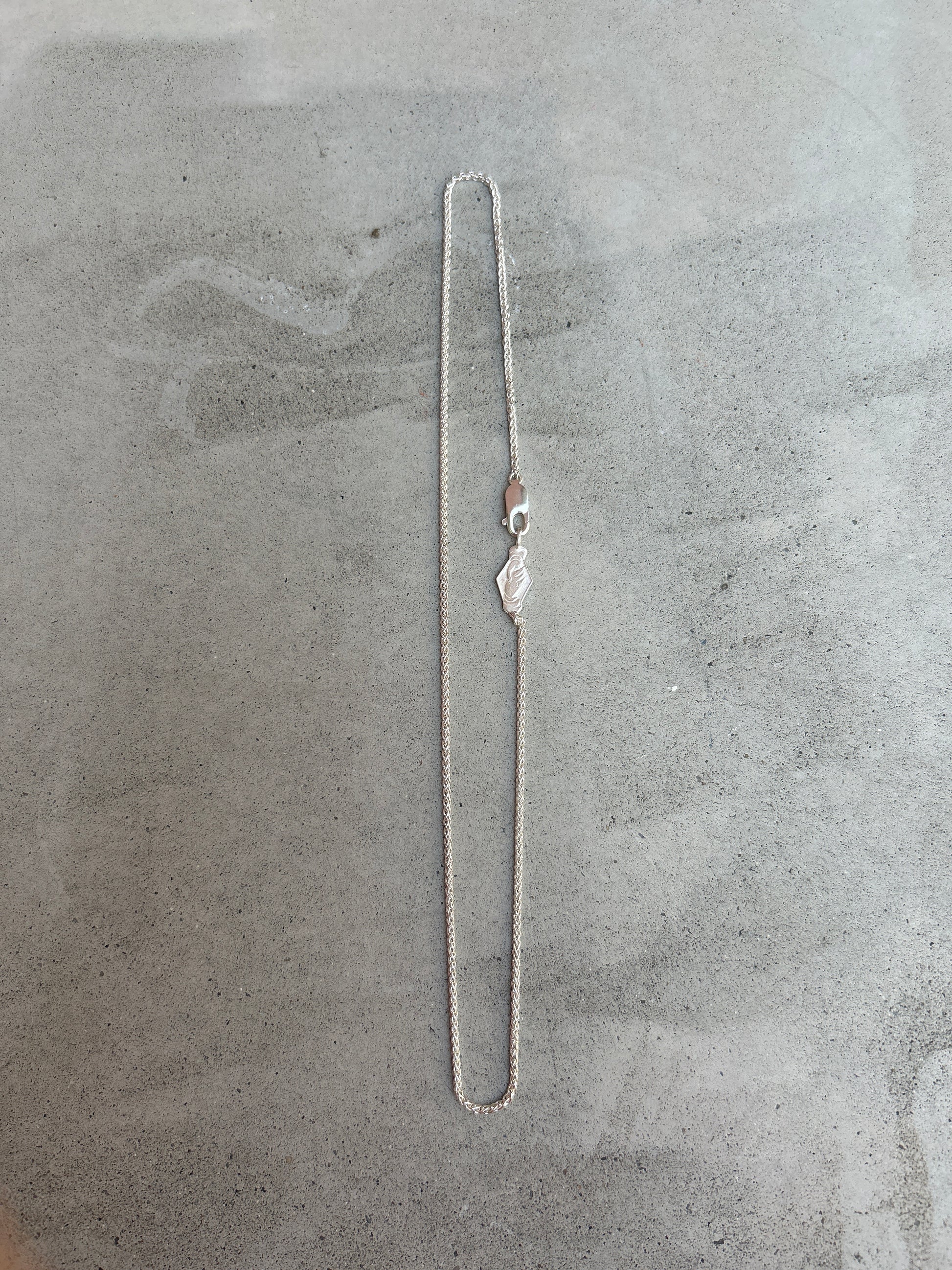 Collier chaîne large - Tresse