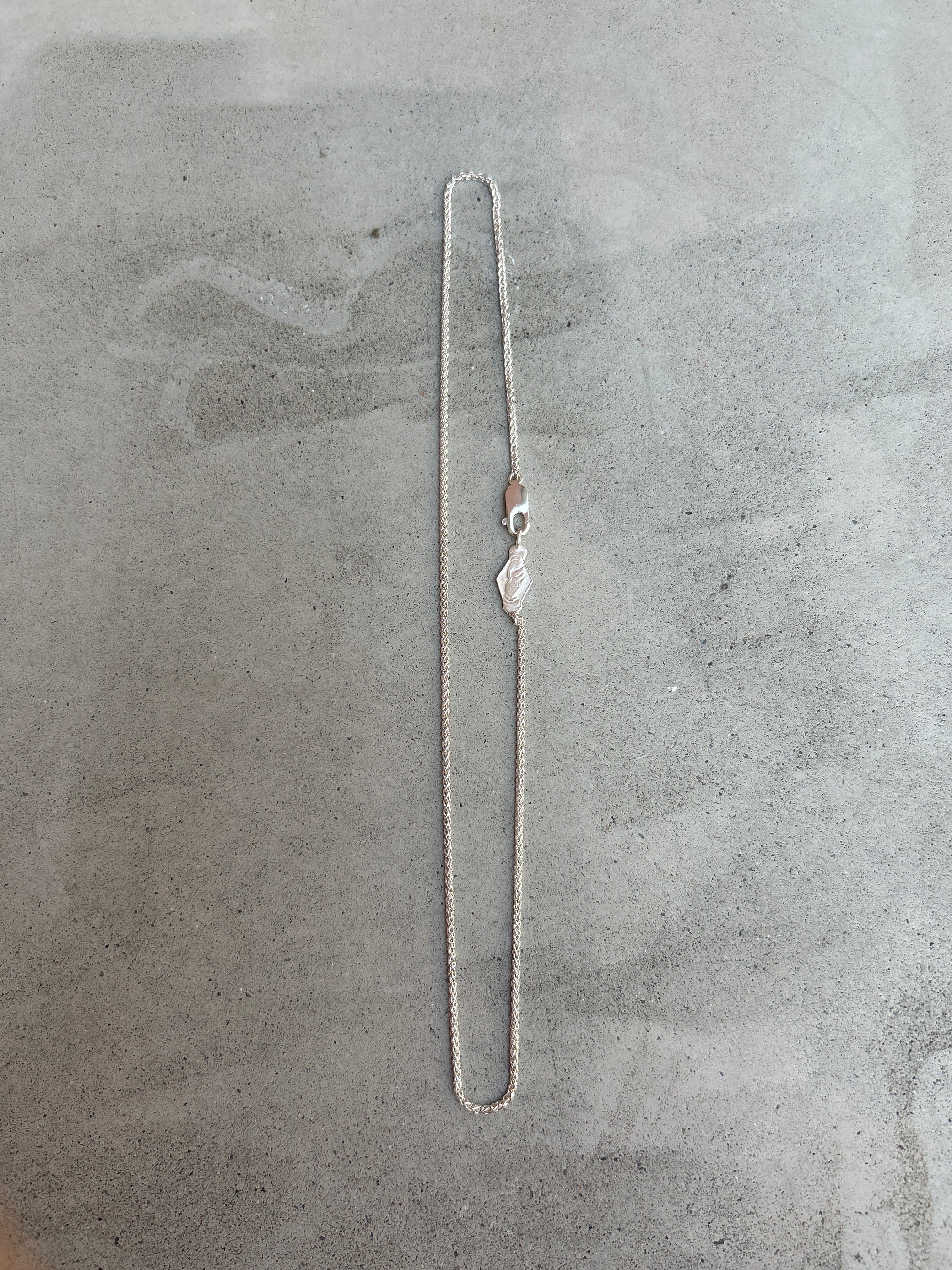 Collier chaîne large - Tresse