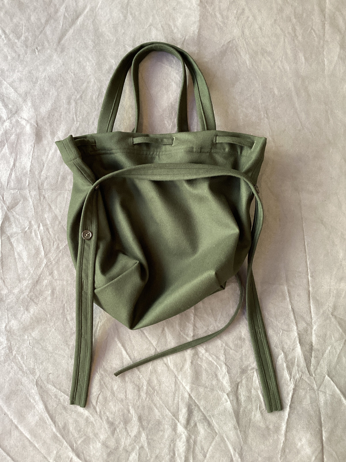 Sac S03 - Taille S, Green Wool