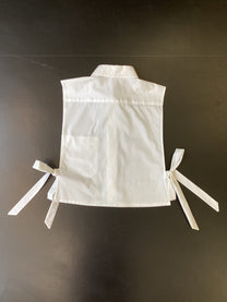 RE/Papa's shirt / Chemise crop nœuds - n°35 blanc