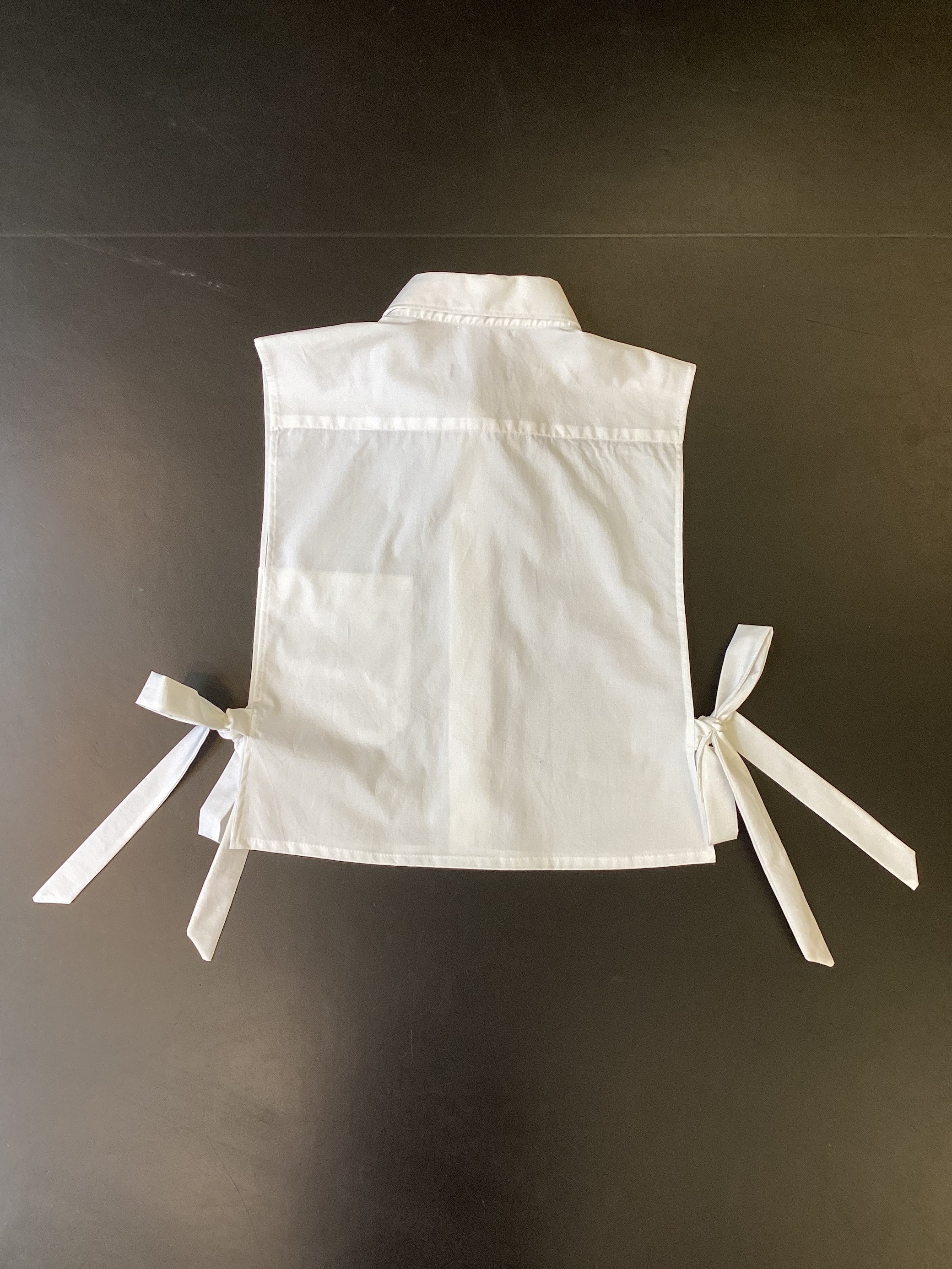 RE/Papa's shirt / Chemise crop nœuds - n°35 blanc