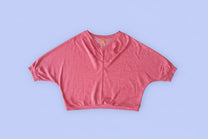 RE/LABO / Pull Vitesse, framboise