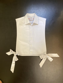 RE/Papa's shirt / Cropped knot shirt, no. 39