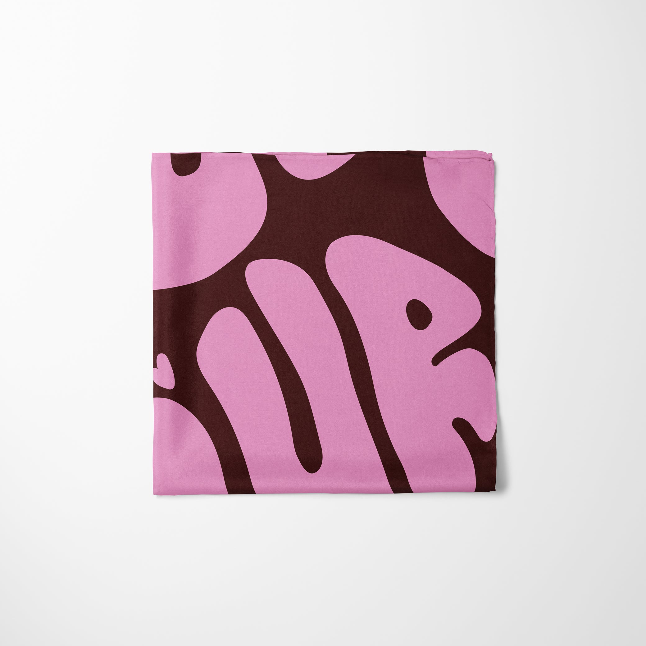 Carré de soie - Amour