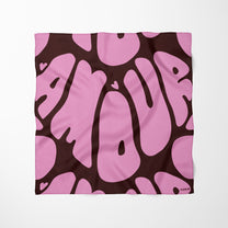 Carré de soie - Amour