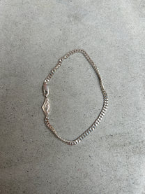 Bracelet chaîne - gourmette moyenne