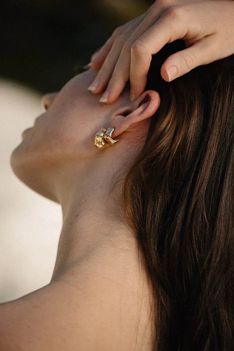 Baiushki / BO FLUID, argent plaqué or