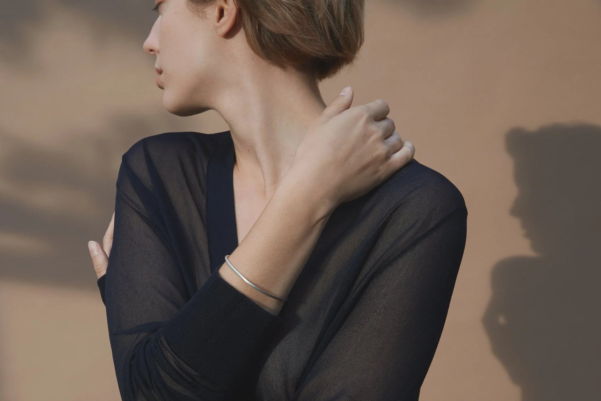 Baiushki / bracelet Loon, argent