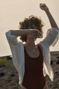 Baiushki / Collier KOS - argent plaqué or et argent